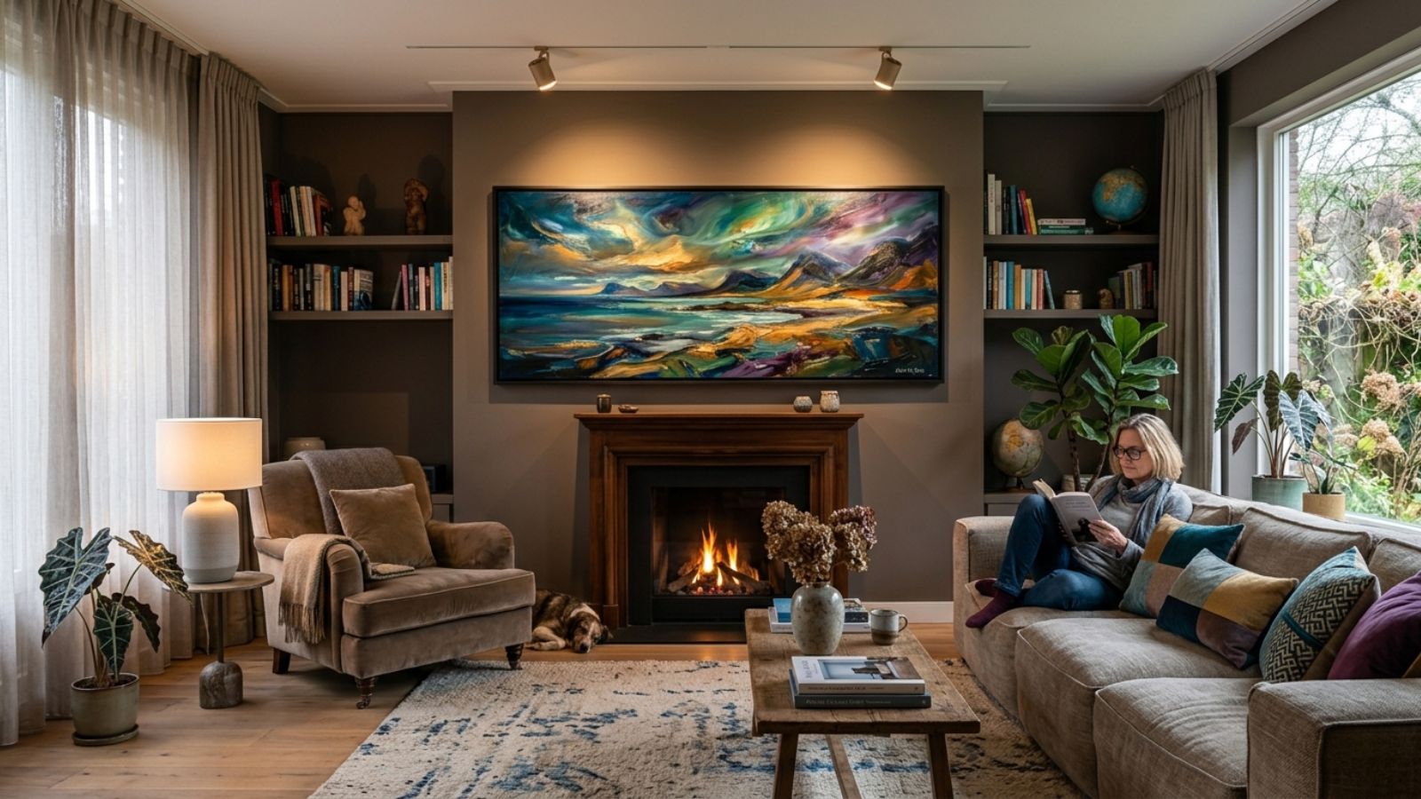 kunst verlichting huis