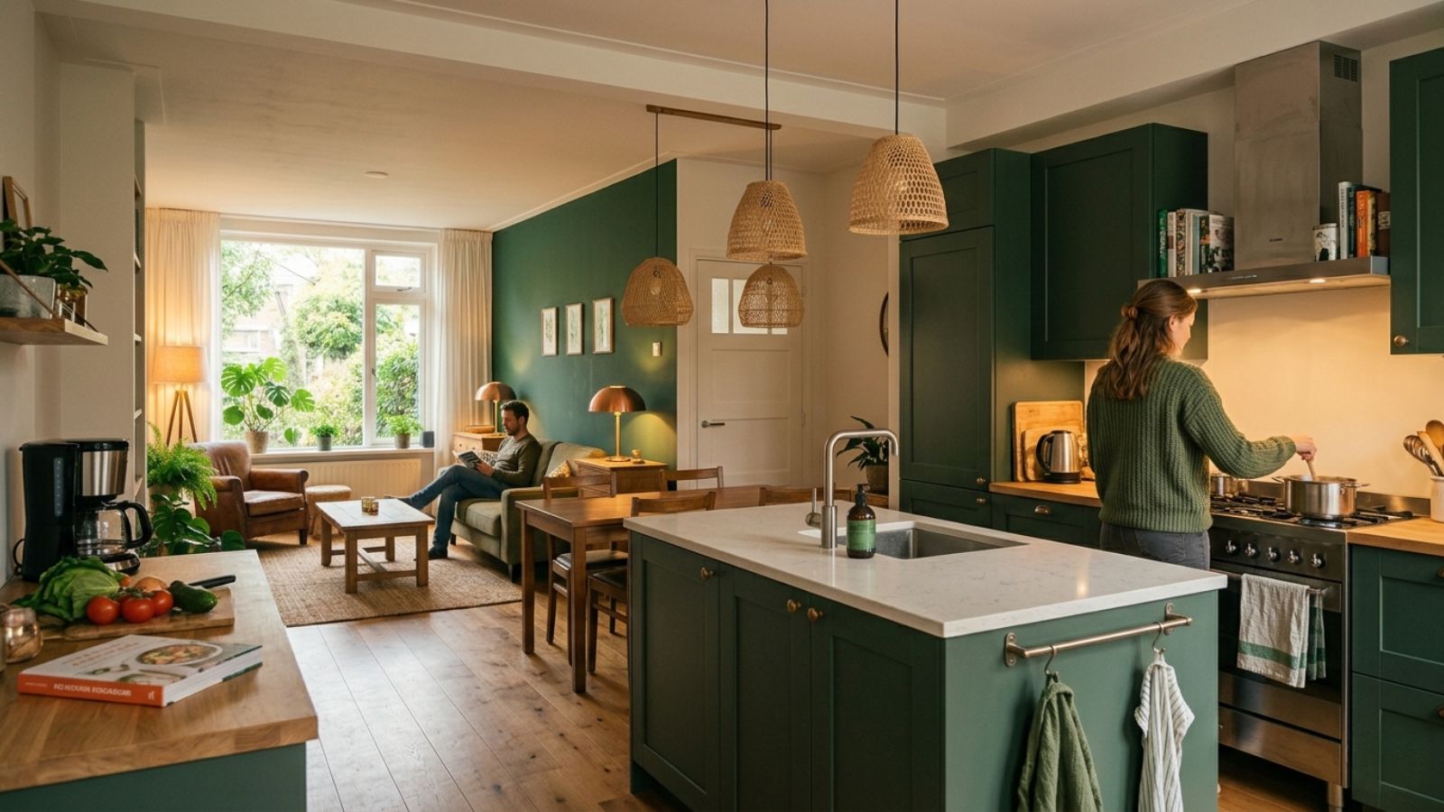 blog open keuken woonkamer verbinden Interieurstudio85