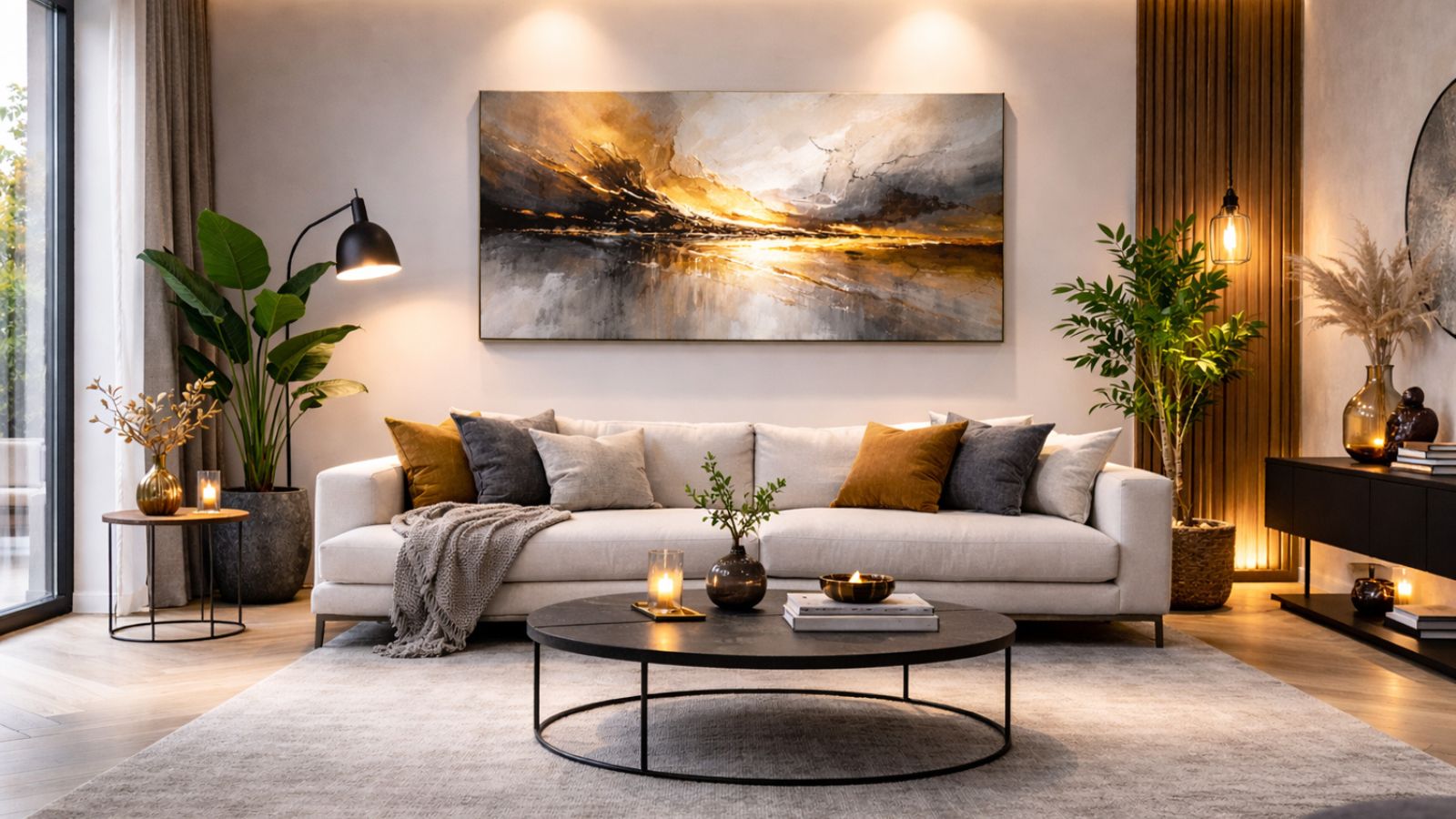 blog schilderij boven je bank